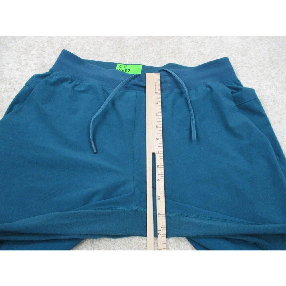 Lululemon Shorts Mens Medium M Teal Blue Pace Breaker Gym Running 10